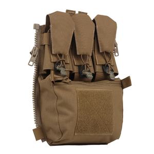 Multi-functional Back Panel Banger Zipper on Pouch <b>Tactical</b> <b>Vest</b> Black Panel Molle System <b>Tactical</b> Pouch Magazine Sundries Bag - Product Image 5