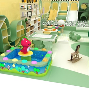 Equipo de Alta Calidad a Precio Económico, Parque Infantil Interior con Diseño Comercial de Temática Forestal para Niños - Product Image 3