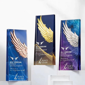 Danh dự của Tinh thể thủy tinh trophies K9 đầy màu sắc pha lê giải thưởng <span class=keywords><strong>Trophy</strong></span> tùy chỉnh màu in pha lê <span class=keywords><strong>Trophy</strong></span> và giải thưởng - Product Image 4