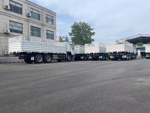 شاحنة مستعملة Sinotruk 6*4 شاحنة مسطحة على شكل قطرة جانبية من الجدار 10 عجلات ، صندوق سياج ، شاحنة بضائع مع إثيوبيا - Product Image 5