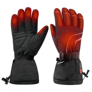 7.4V 2200MAh Rechargeable Battery Men Women Winter Outdoor Windproof Waterproof Touch Screen Electric Heated Ski Gloves