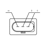 Ventilador de radiador de coche de alta calidad para DUAL para POLO 6 2010 6R0121207C - Product Image 3