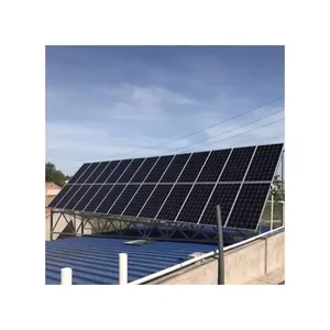 Single phase solar electricity generation 5000W solar home system