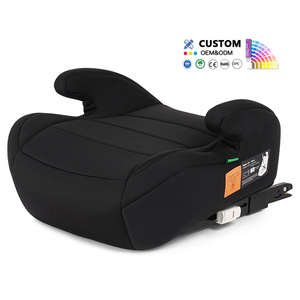 OEM Factory 125-150cm ECE R129 Compliant 36kg Max Weight 4-12 Years Baby Car Seat <strong>Isofix</strong> Safety Fabric <strong>Booster</strong> for Kids Toddler - Product Image 1