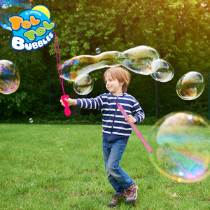 Bâton à <span class=keywords><strong>bulles</strong></span> géant pour enfants, souffleur <span class=keywords><strong>de</strong></span> <span class=keywords><strong>bulles</strong></span> en vrac, grande baguette à <span class=keywords><strong>bulles</strong></span>, bâton à <span class=keywords><strong>savon</strong></span> à long manche souple, pour le plaisir en extérieur et les fêtes - Product Image 2