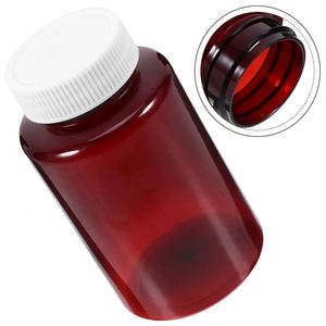 100ml 175ml <b>200ml</b> Custom Empty Medical Grade PET <b>Bottle</b> Packaging Container Screen Printing Pill <b>Bottle</b> for Vitamin Supplement - Product Image 2