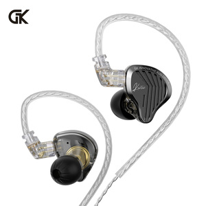 GK KUNTEN Auricolari HiFi con Cavo, Monitor In-Ear IEM con Driver Dinamico, Cavo Staccabile Type-C 3.5mm 2Pin con Microfono per Musica e <span class=keywords><strong>Gaming</strong></span> OEM - Product Image 1