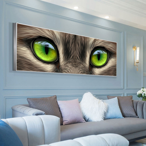 Citas motivacionales animales <span class=keywords><strong>Lobo</strong></span> Tigre pintura lienzo impreso pintura al óleo arte de la pared decoración moderna hogar para habitación de oficina - Product Image 3