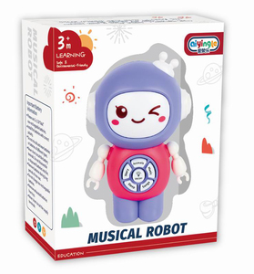 <span class=keywords><strong>Robot</strong></span> de musique <span class=keywords><strong>petit</strong></span>, jouet de développement, pour garçons et filles, prise car, personnalisé - Product Image 4