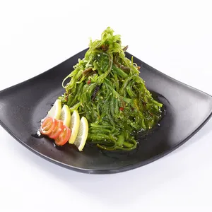 2020韩国海藻沙拉韩国干紫菜混合拌和沙拉营养包装海藻沙拉在水中混合3分钟