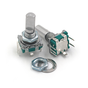 Tejiate EC11 旋转编码器反向滚花<span class=keywords><strong>D</strong></span>轴15mm 20mm控制旋钮PCB/面板安装 - Product Image 5
