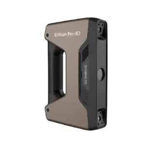 고품질 3D 모델링 암흑 및 주조 금속 표면을 위한 빛나는 EinScan Pro HD 휴대용 3D 스캐너