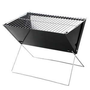 Griglia BBQ Pieghevole Portatile <span class=keywords><strong>in</strong></span> <span class=keywords><strong>Ferro</strong></span>, Multifunzione, Stile Moderno per Uso Esterno, Direttamente dalla Fabbrica - Product Image 1