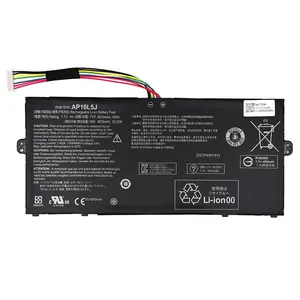 Bateria recarregável para laptop Acer Aspire Spin 1 SP111-32N Swift 5 SF514-52T Série 4570mAh 7.7V AP16L5J