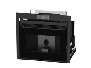 Stufa <span class=keywords><strong>a</strong></span> Pellet da Incasso Moderna ed Ecologica CE QM0901A 9.48kW con Controllo Remoto WIFI e Riscaldatore Integrato - Product Image 2