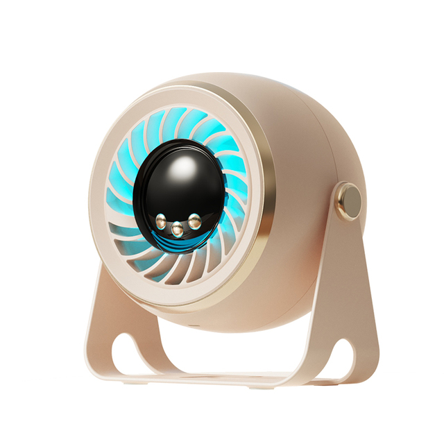 Yixuan 2025 USB Table Fan With Digital Mini Desk Fan Fashionable and High Quality New Models Desktop Fan