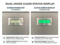 Pantalla Publicitaria Interactiva para Exteriores de Doble Pantalla, Cartel Digital Móvil con Batería, Resistente al Agua