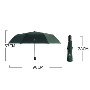 Paraguas Plegable Automático de 10 Varillas al por Mayor con Estructura Reforzada, Resistente al Viento, Compacto de 3 Pliegues para Viaje, Protección Solar y Lluvia - Product Image 6