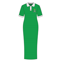 Robe longue polo formelle en tricot pour la sororité grecque Iota Phi Lambda, vêtement grec, pull de sport