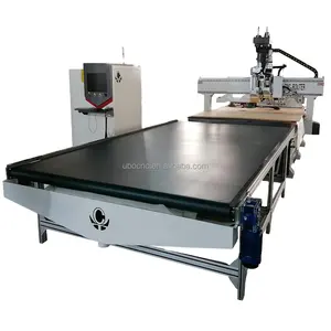 1325 CNC Router với tự động tải và xếp dỡ hệ thống Khắc Máy Khắc Máy cắt máy khoan