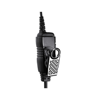 Mikrofon Ear Tube Radio PTT Peredam Kebisingan raytalk dengan Aksesori Earpiece Walkie Talkie Berkabel