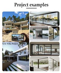 HANNOVER As2047 Australische Schuifdeur Dubbel Glas Kaviteit Schuifdeuren Buiten Stapelbare Balkon Aluminium Schuifdeuren - Product Image 2