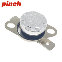 Contrôleur de température non intelligent KSD301 40-160°C 250V 10A, anneau en bakélite normalement fermé pour usage électroménager