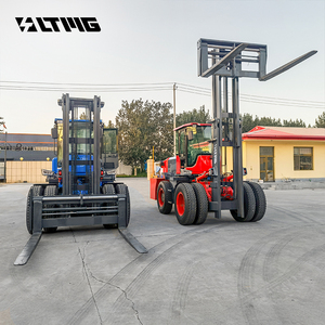 รถยกถนนออฟโรดสำหรับงานหนักสินค้าใหม่พวงมาลัยรถยกสำหรับทุกพื้นที่10ตันพร้อมห้องโดยสาร - Product Image 2