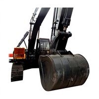 Excavatrice sur chenilles d'occasion, petite machinerie de construction pour travaux de construction