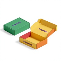 Cajas de Cartón Corrugado Reciclado Ecológicas Personalizadas para Empaque de Calcetines, Logotipo Personalizado, Reciclables, Venta al Por Mayor