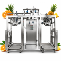 Machine de remplissage de jus de fruits HiLock, équipement de remplissage de jus d'orange, de mangue et d'ananas, machine de mise en bouteille automatique PLC
