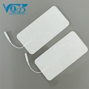 Rectángulo reutilizable decenas unidad ems estimulador muscular decenas unidad masaje eléctrico pastillas con alambre - Product Image 1