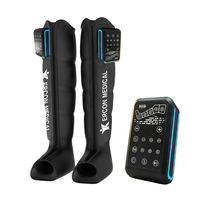 Masseur pour les pieds et les jambes à 5 chambres, sans fil, chauffant, à compression d'air, portable, pour la récupération, AS ALL STAR CE