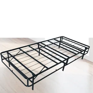 Portable Folding Simple Room Bed Steel Frame Single Modern bed set furniture