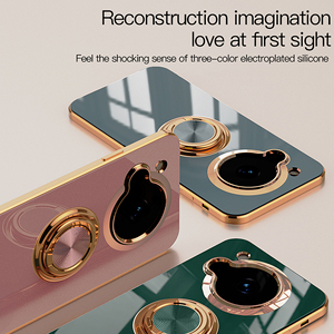 6D galvanoplastie TPU anneau support couverture arrière couverture de téléphone pour <span class=keywords><strong>Sharp</strong></span> <span class=keywords><strong>Aquos</strong></span> R9 <span class=keywords><strong>R8</strong></span> <span class=keywords><strong>Pro</strong></span> R7/Sense9 8 7 - Product Image 6