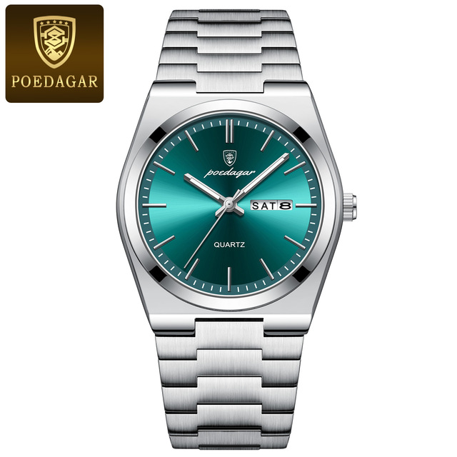 Factory Direct Sale Novelty Brand New Arrival Multifunction Chronograph Men Quartz Watch Luxury Stainless Steel