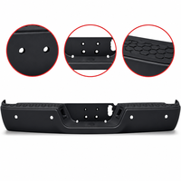 OEM CH1102377 68207307AA Pare-chocs arrière de haute qualité pour Dodge Ram 2500/3500 2013-2018 Noir mat avec trous pour capteurs