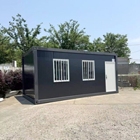Maison conteneur préfabriquée portable sur mesure Bâtiments modulaires en acier prêts à l'emploi pour appartements hôtels hôpitaux