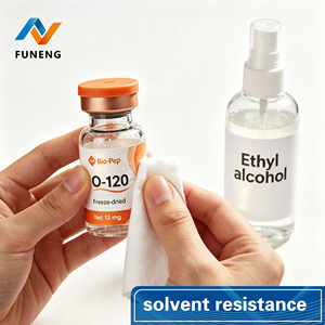 Étiquettes personnalisées pour flacons de peptides, résistantes aux basses températures, autocollants pour flacons de 3 ml, étiquettes imperméables pour compléments alimentaires - Product Image 4