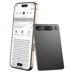 GPT-4o & 클로드 3.5 AI 레코더-112 개 언어 실시간 전사, 23H 배터리 - Product Image 1