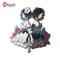 Badges métalliques personnalisés, épingles en émail anime, épingles en émail dur pour collection de jeux, broche mignonne de dessin animé, cadeau.