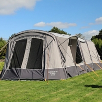 Tente de camping gonflable ZHUIFENG grande et sombre pour chambre à coucher, double couche, ouverture rapide automatique, quatre saisons, climatisée pour l'extérieur