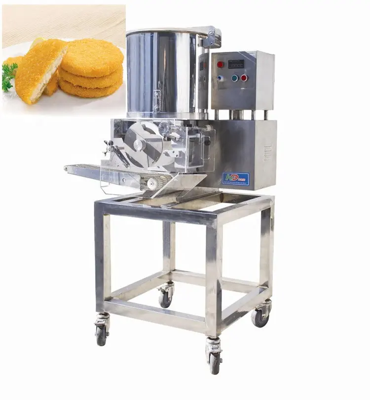 Automatische Hamburger Paste tchenform maschine Fleisch pastete Back maschine China Fabrik