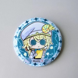 Badge rond en étain de 58 mm, emballé individuellement, marchandise Identity V, petite fille, réfléchissant, double flash - Product Image 6