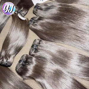 Extensiones de Cabello Humano Virgen con Cutícula Alineada, Proveedores al por Mayor, Grado 12A 15A, Cabello Humano Vietnamita Liso, Doblemente Tramado - Product Image 3
