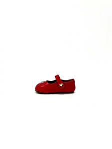 Scarpe Mary Jane per Bambine, <span class=keywords><strong>Primi</strong></span> <span class=keywords><strong>Passi</strong></span> per Neonati e Bambini Piccoli, Decorate con Cuori, Chiusura a Strappo, Leggere in Morbida Pelle Sintetica - Product Image 5