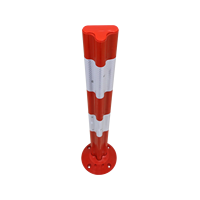 Poteau de signalisation routière, borne de sécurité anti-collision, borne de stationnement pour l'Amérique du Nord et du Sud
