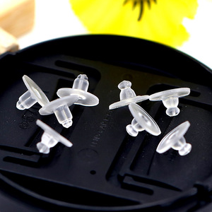 จุกยางนิ่มรูปทรงกระสุน สำหรับทำเครื่องประดับต่างหู DIY ขายส่ง - Product Image 2