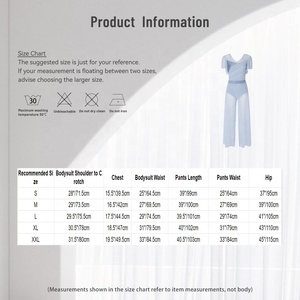 Women Lyrical Dance Costumes <b>Unitard</b> Jumpsuit <b>Mesh</b> Wide Leg Contemporary Overlay Rhinestone Waist for Stage Custom - Product Image 6