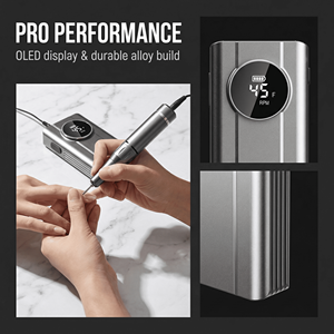 Taladro de Uñas Vantrend de Grado Profesional, 45000 RPM, Inalámbrico, Recargable, Eléctrico, Ultra Silencioso, con Pantalla LED, para el Mercado de EE. UU. y la UE - Product Image 3